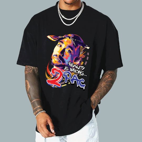 Discover 2Pac Tupac T-Shirt Hip Hop Urban Streetwear Music Rap Gift Idea