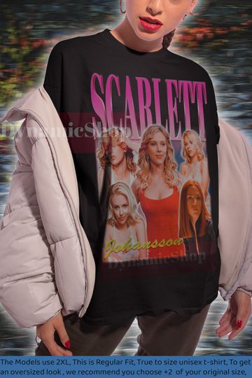 Discover Scarlett Johansson Fan Movies Shirt