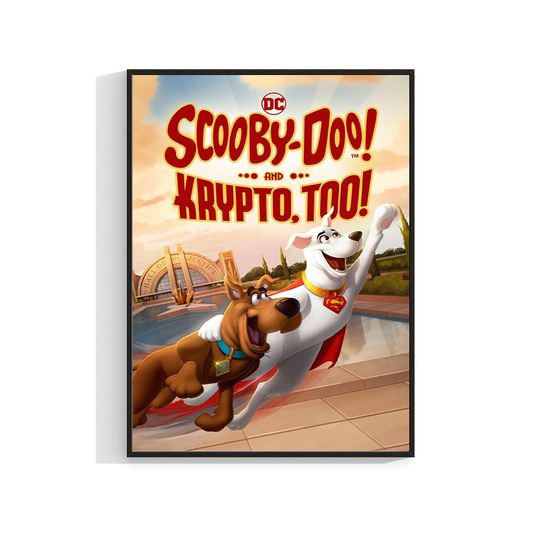 Discover Scooby-Doo! And Krypto, Too! 2023 New Movie Poster