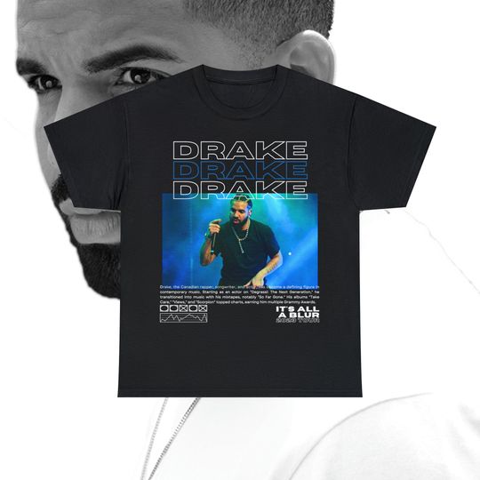 Discover Drake It's All a Blur Tour 2023 T-shirt