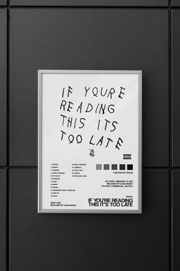 Discover Drake IYARTITL Album Poster