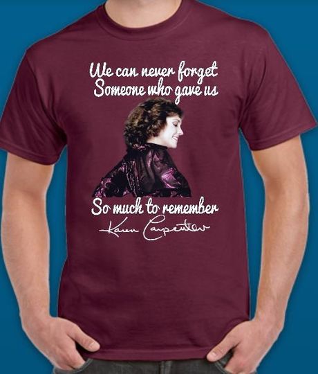 Discover Karen Carpenter Never Forget Short Sleeve T Shirt