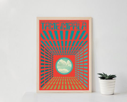 Discover Tame Impala Album Cover Poster, Tame Impala Poster