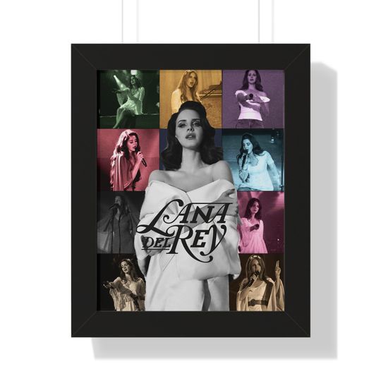 Discover Lana Del Rey LDR Framed Poster Graphic Poster LDR