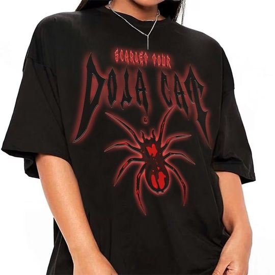 Discover Scarlet Tour 2023 Doja Cat Fan Shirt