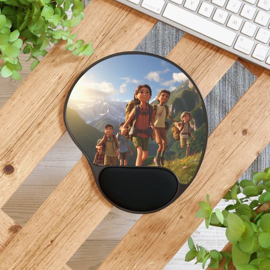 Discover Ergonomic Mouse Pad with Memory Foam Wrist Rest