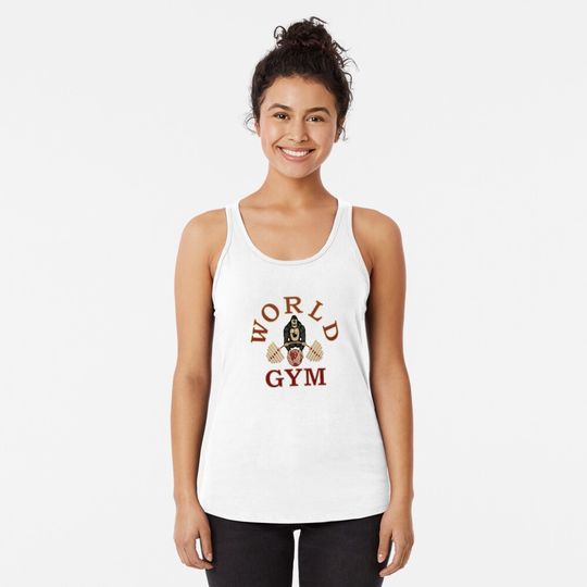 Discover World Gym Gorilla  Essential T-Shirt Racerback Tank Top
