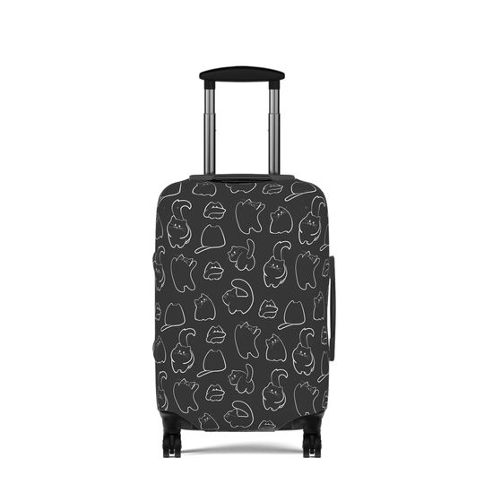 Discover Cat Luggage Cover Cute Cats Pattern Pet Travel Accessories Cat