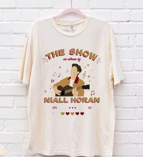 Discover Niall Horan world tour 2023 Shirt, Niall Horan shirt, The Show Graphic Tee