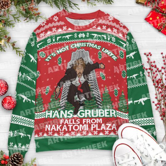 Discover Die Hard Sweater, Movie Christmas Sweater