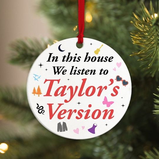 Discover TS Ornament, Unique Fan Gifts 2023 Christmas Ornament,
