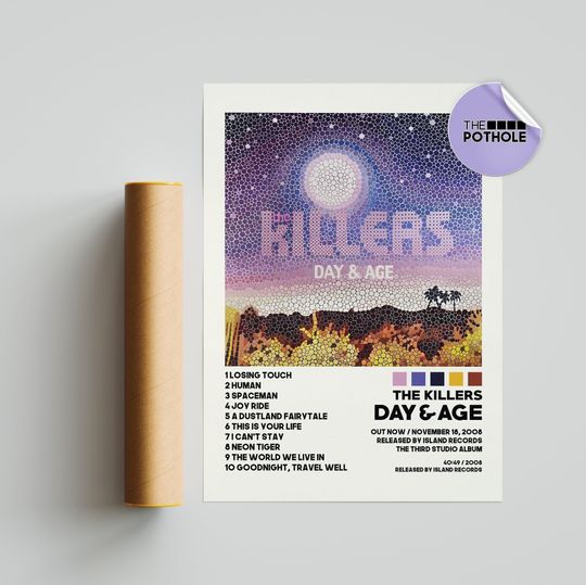 Discover The Killers Day and Age Poster