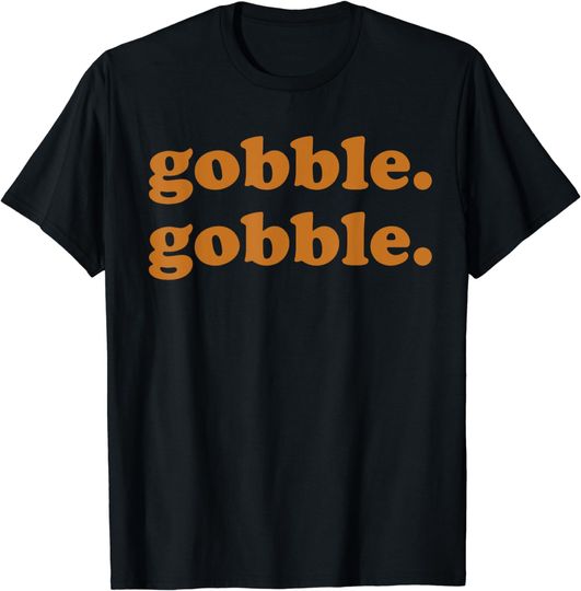 Discover Thanksgiving Day Gobble Gobble Turkey Trot Funny Gift T-Shirt
