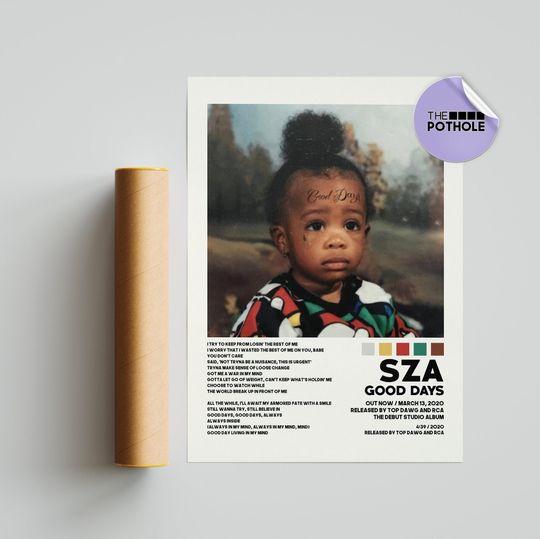 Discover SZA Good Days Poster