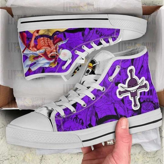 Discover Edward Newgate One Piece High Top Sneakers