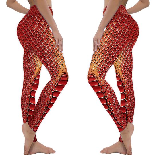 Discover Red Dragon Leggings