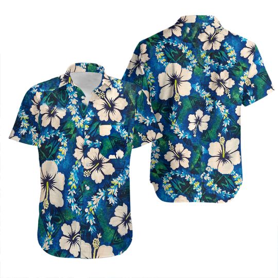 Discover Vintage 1950s Pali Long Sleeve Tiki Tropical Island Rayon Hawaiian