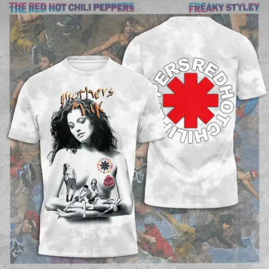 Discover Red Hot Chili Peppers 2023 Music Tour 3D T-shirt