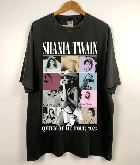 Discover Queen of Me Tour 2023 Shania Twain Shirt