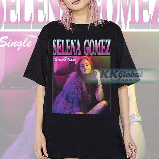 Discover Vintage Selena Gomez Shirt, Selena Gomez Single Soon Shirt