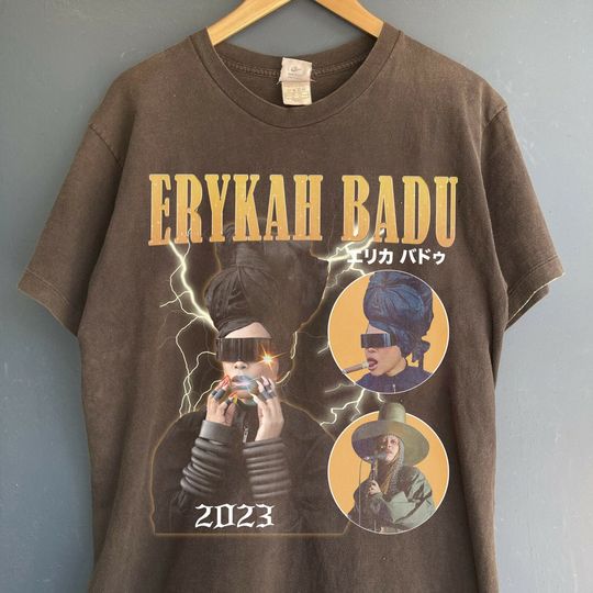 Discover Erykah Badu Gift T-Shirt - Unique Design