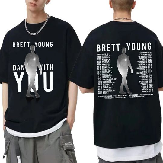 Discover Brett Young 2023 Concert Graphic Shirt