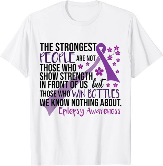 Discover Quote Epilepsy Awareness T-Shirt