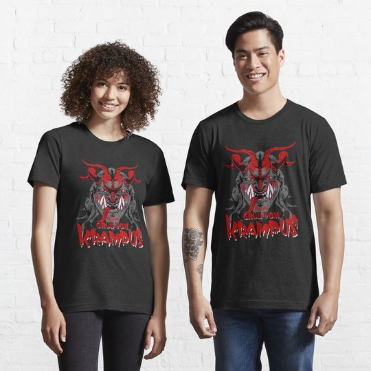 Discover Greeting from Krampus Perchten Christmas gift Essential T-Shirt
