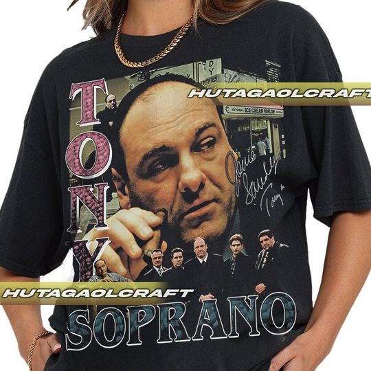 Discover Tony Soprano Vintage T-Shirt