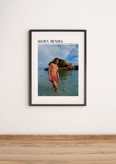 Discover Shawn Mendes Music Artist Poster
