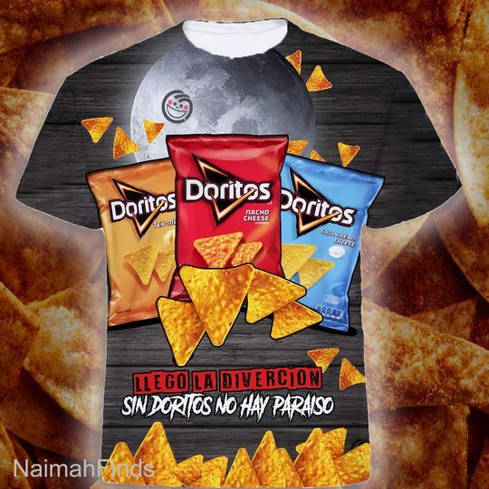 Discover Doritos Tri-taste Tshirt Group Halloween Costumes Group Candy 3D Shirt