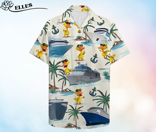 Discover Duck Summer Time Hawaiian Shirt