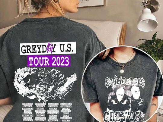 Discover Suicideboys Grey Day Tour 2023 Merch, Grey Day Tour Shirt