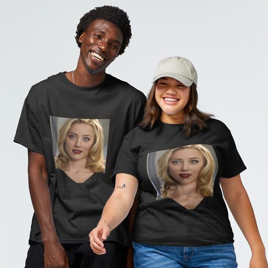 Discover amber heard art Throw Pillow Classic T-Shirt