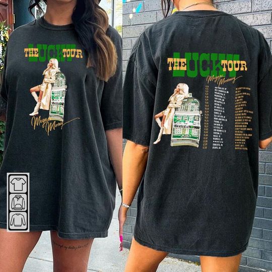 Discover Megan Moroney The Lucky Tour 90s Rap Music Shirt
