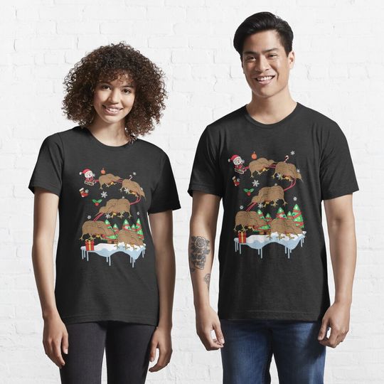 Discover New Zealand Kiwi Bird Ugly Christmas  Winter T-Shirt