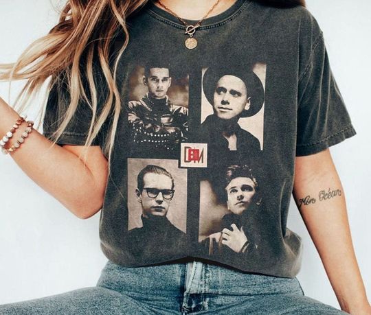 Discover Depeche Mode USA Tour 1988 T-Shirt