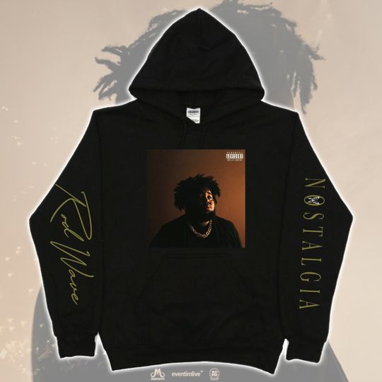 Discover Rod Wave Nostalgia Concert Rap Hoodie, World Tour 2023 Tickets Vintage