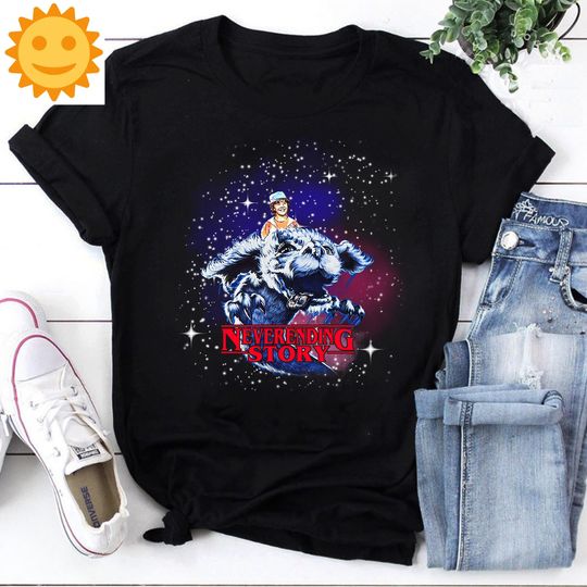 Discover Neverending Story Galaxy Vintage T-Shirt, Neverending Story Shirt