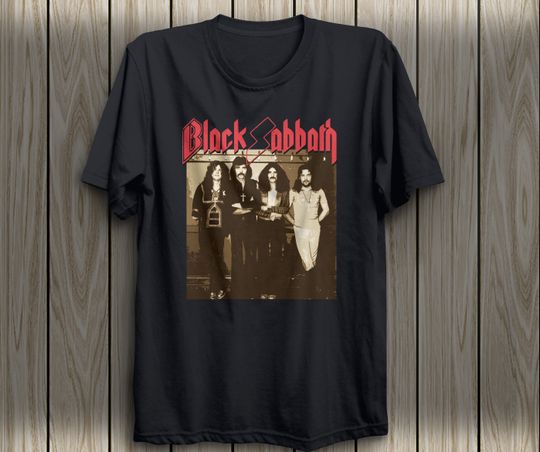 Discover Vintage Black Sabbath Short Sleeve Tees for Men Women Graphic T-shirt