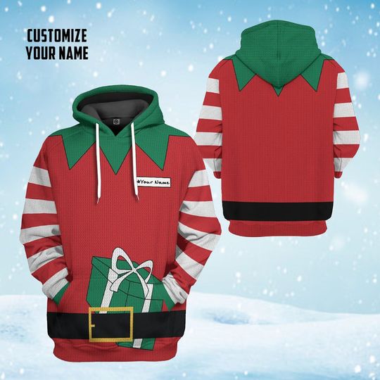 Discover Custom Elf Christmas Hoodie, Buddy the Elf Shirt