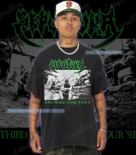 Discover Sepultura Tour 1992 T-shirt, Sepultura Shirt