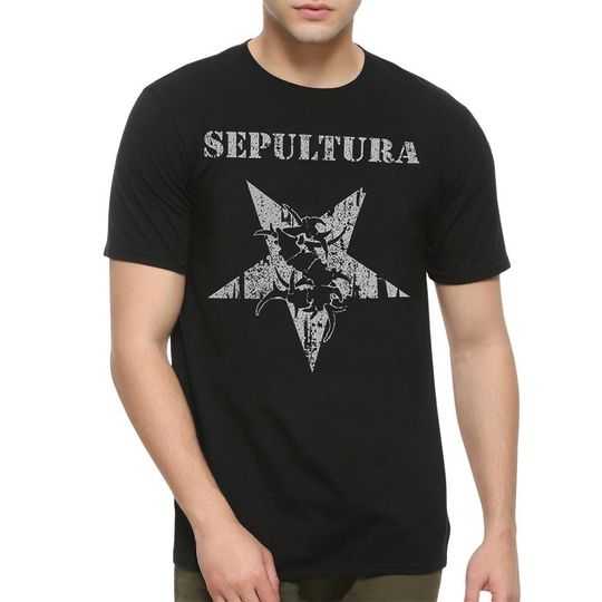 Discover Sepultura T-Shirt Men's Women's Sizes100% Cotton Tee