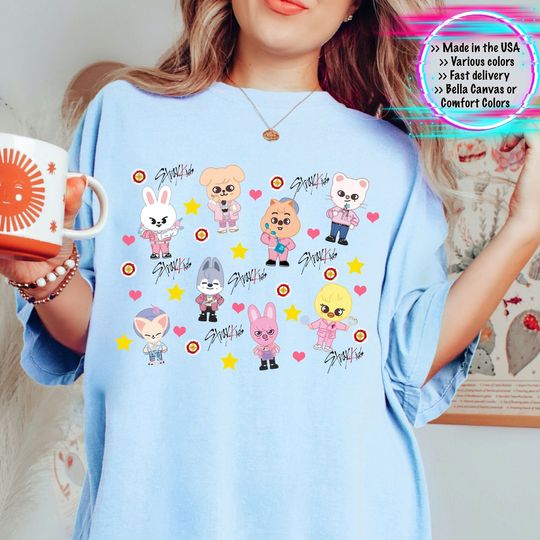 Discover Stray Kids SKZOO Themed Shirt
