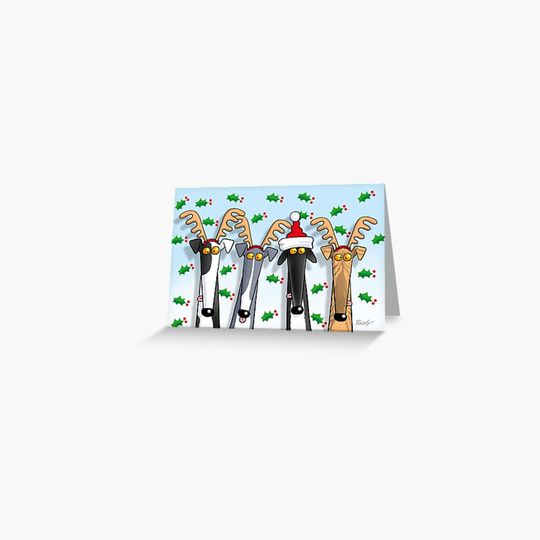 Discover Greyt Antlers Greeting Card