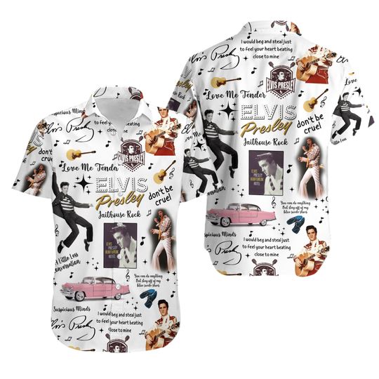 Discover Elvis Presley Button Shirt