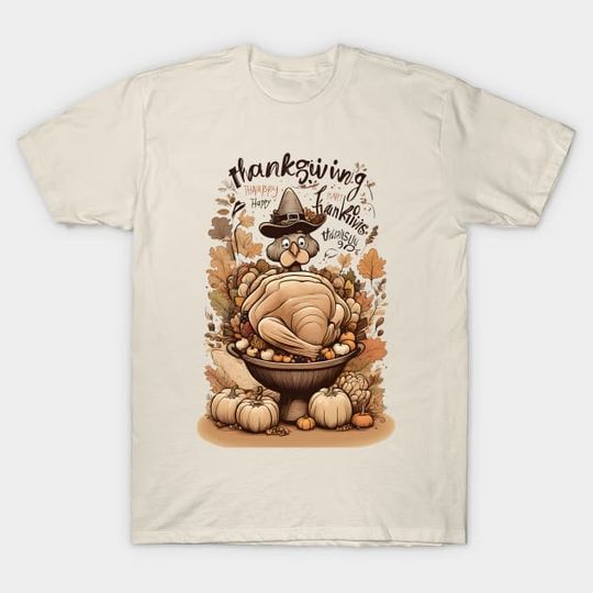 Discover Give Thanks and Share Love - Thanksgiving - T-Shirt
