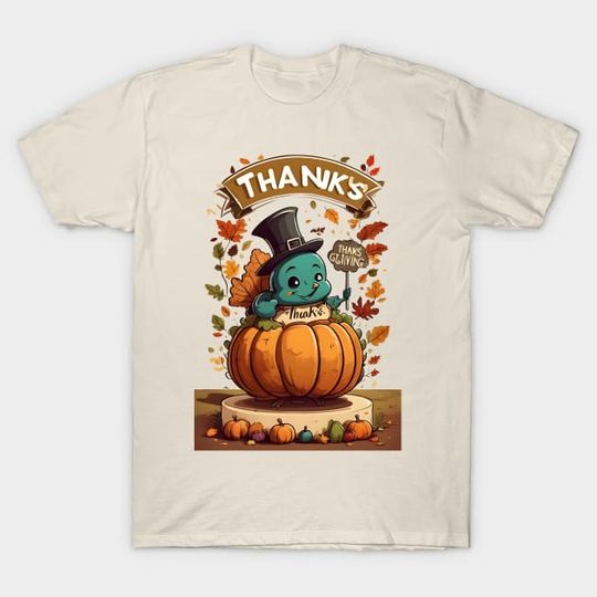Discover Give Thanks and Share Love - Thanksgiving - T-Shirt