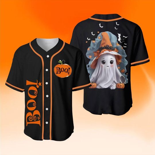 Discover Ghost Trick Or Treat Jersey