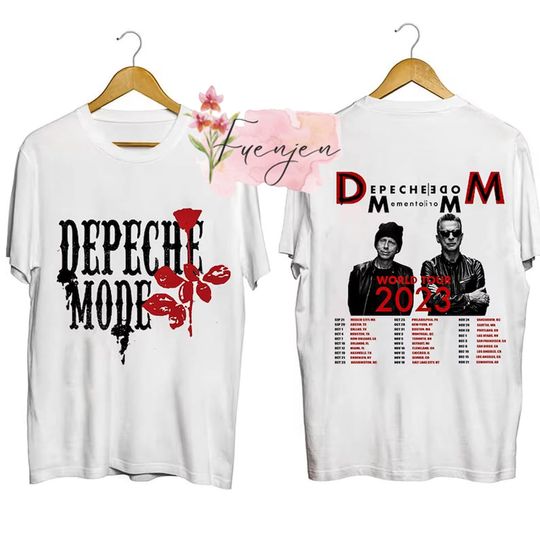 Discover Depeche Mode 2023 Fall Tour Shirt, Depeche Mode Memento Mori Tour Tee